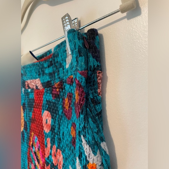 🦋FARM RIO FOR ANTHROPOLOGIE GABRIELA knit MAXI SKIRT XS - Picture 10 of 16